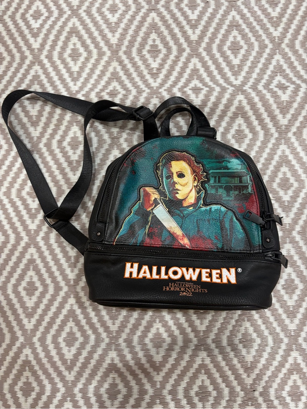 2022 Universal Studios Halloween Horror Nights Michael Myers Backpack